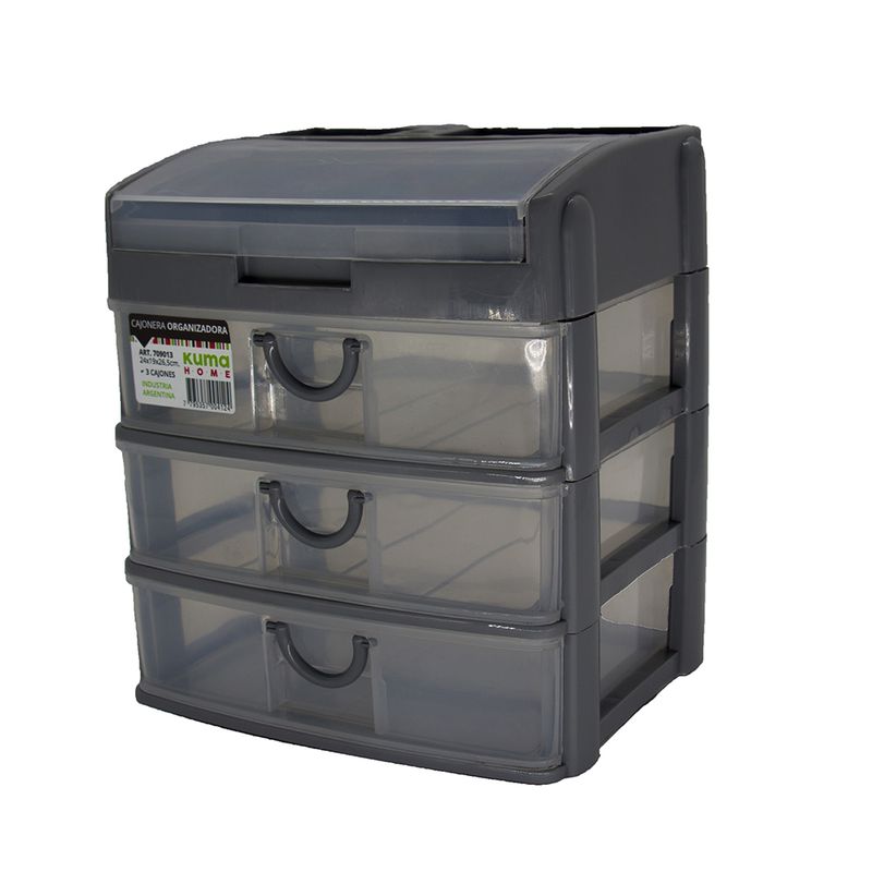 Organizador plastico 3 online cajones