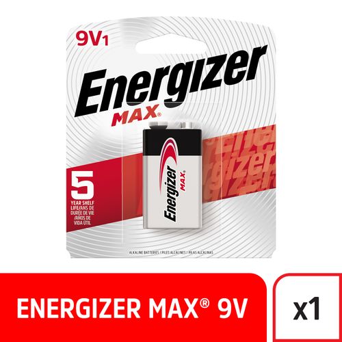 Batería Alcalina 9V 1 Un Energizer