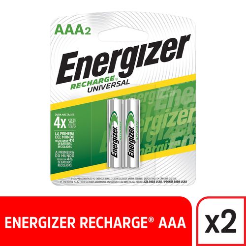 Pila Recargable AAA 2 Un Energizer