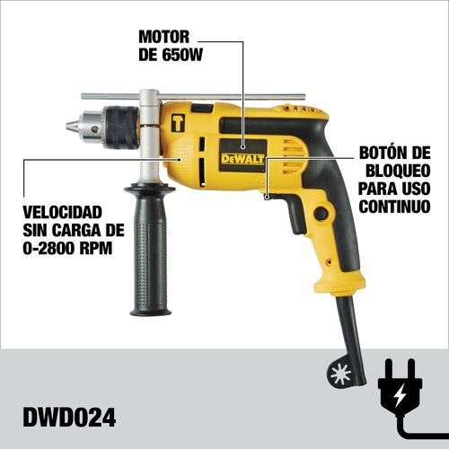 Taladro Percutor 13 Mm DeWalt