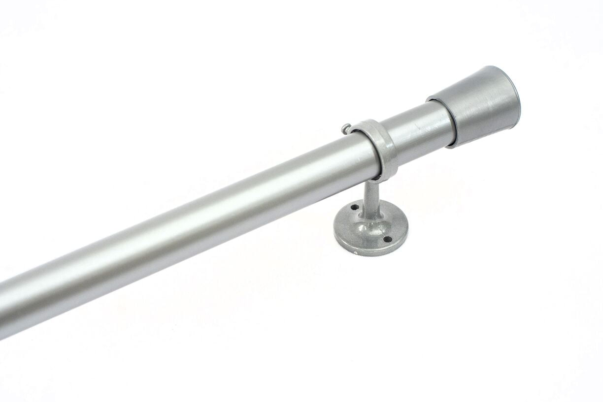 Barral Metal Plata 240 Cm Innova Cotidiana
