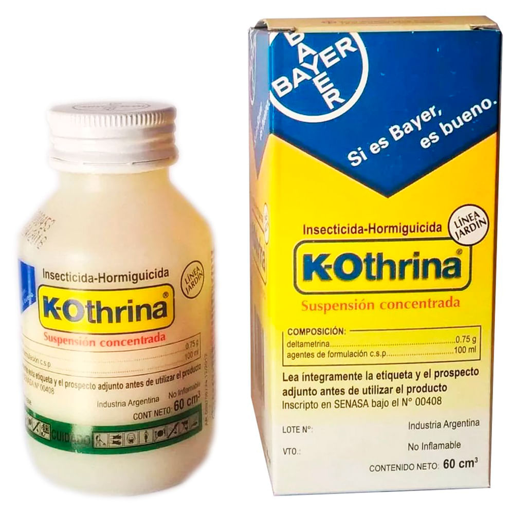 Insecticida Hormiguicida Líquido 60 Ml K-Othrina
