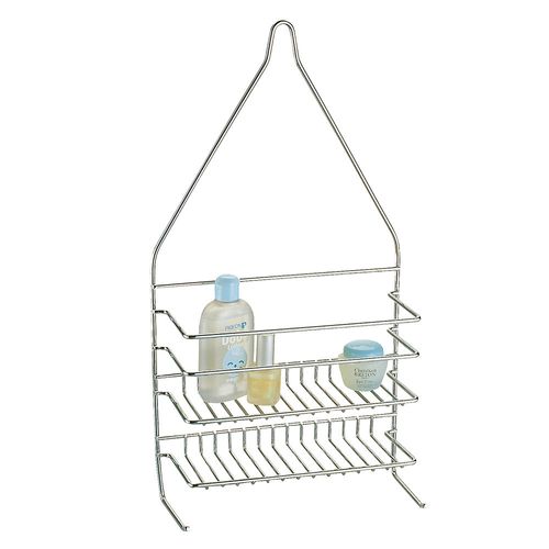 Organizador Ducha 25x10x46,5 Cm Metal Cromado Cotidiana