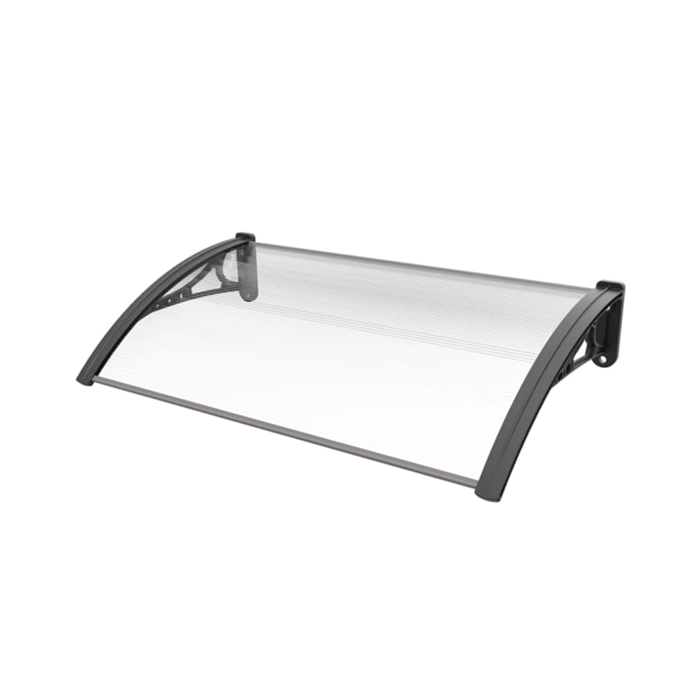 Alero 100x105 Cm Policarbonato Transparente Baldara