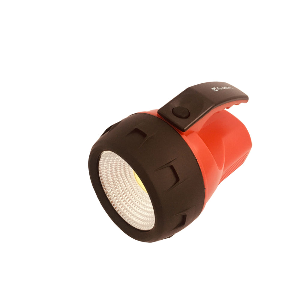 Linterna Led 3W 200 Lumens Naranja/Negro Probattery