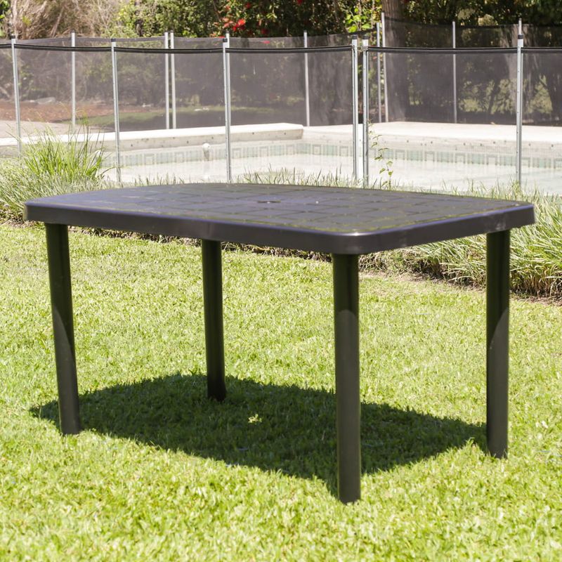 MESA JARDIN VOSS 1,35Mts Negra – Dumari Hogar