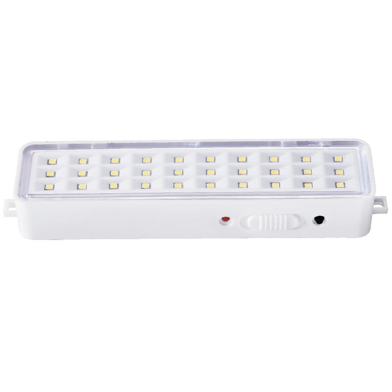 Lámpara Luz Emergencia Candela 30 Leds Autonomia 5 Hs Recarg