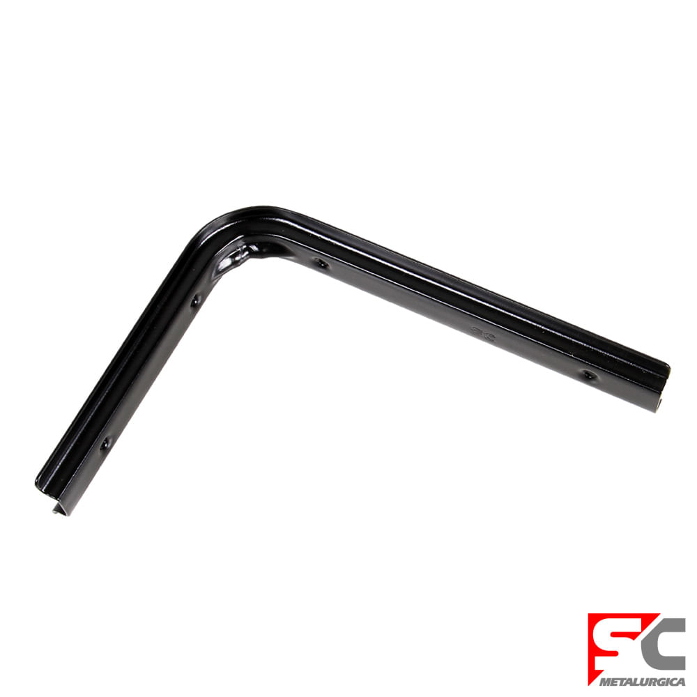 Soporte Bracket 150x200 Mm Acero Negro Sc Metalúrgica