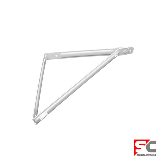 Soporte con Travesaño 25x30 Cm Blanco Sc Metalurgica