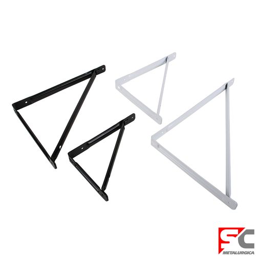 Soporte Estantería 25x35 Cm Acero Blanco Sc Metalúrgica