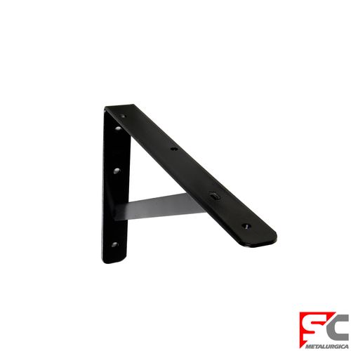 Soporte Travesaño 350x550 Mm Acero Negro Sc Metalúrgica