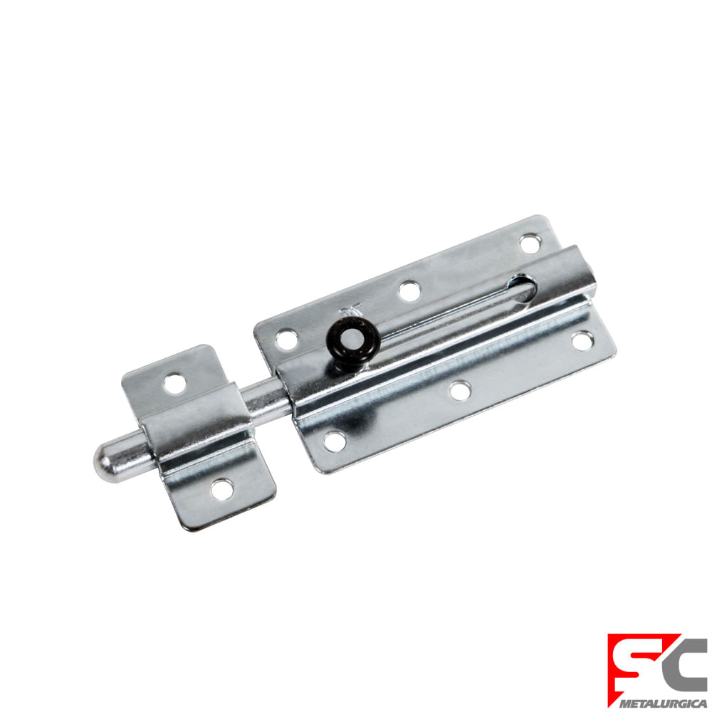 Pasador Traba Resorte Acero 8x4,3 Cm Gris Sc Metalurgica