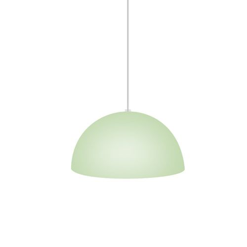 Colgante Esférico Verde Pastel E27 35 Cm Eclipse