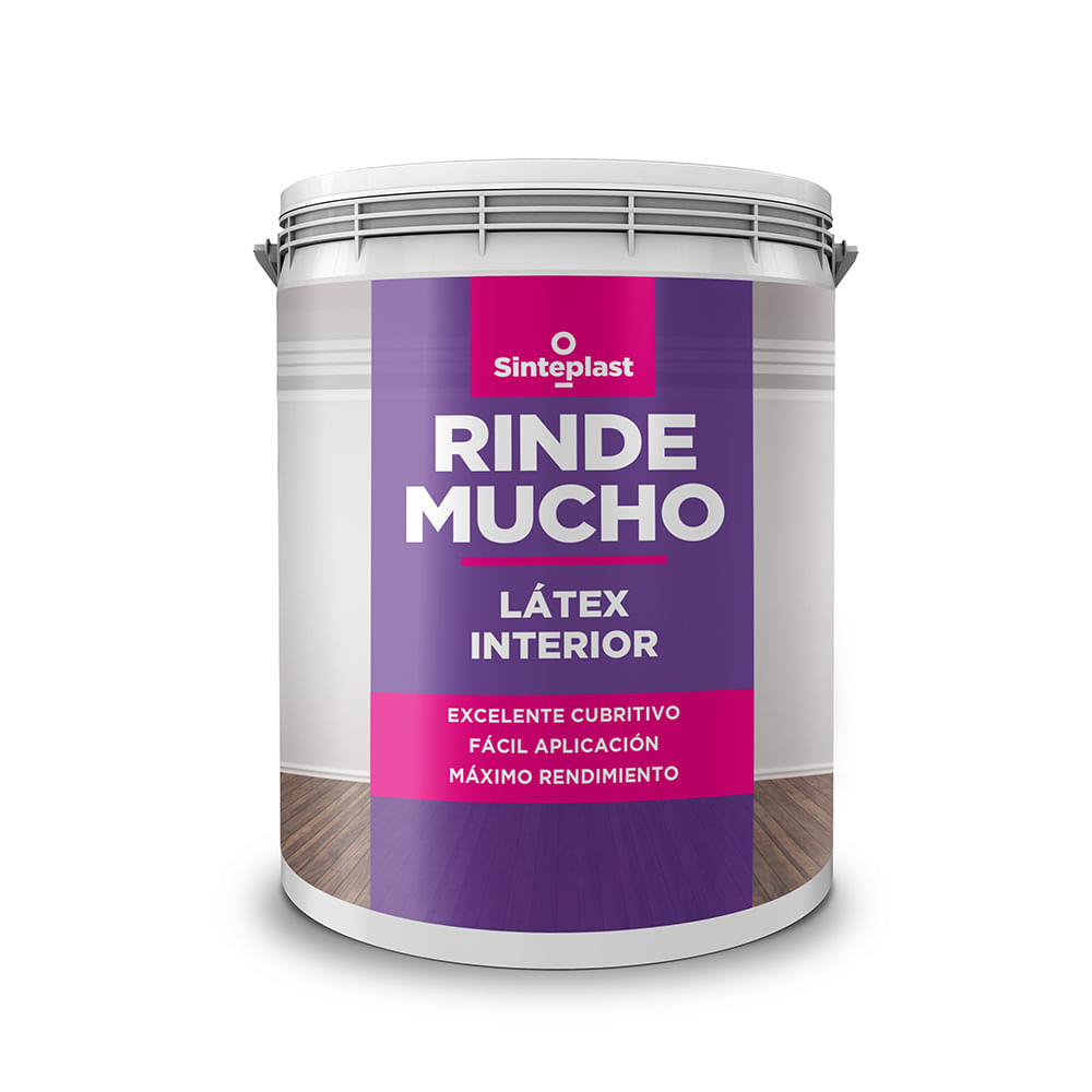 Pintura Látex Interior Blanco Mate 4 Lts Sinteplast