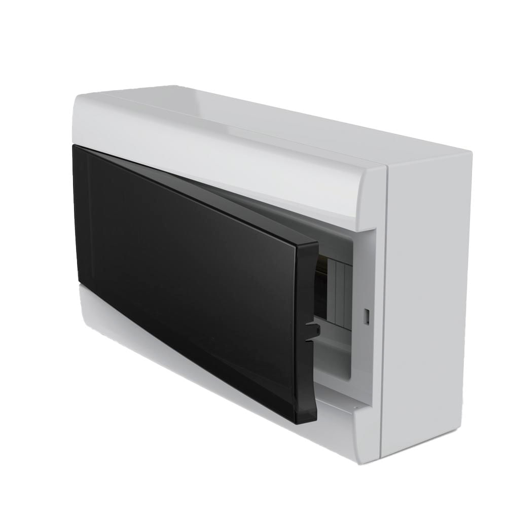 Gabinete de Superficie 16 Módulos 35x20x11 Cm Din T/Fume Genrod