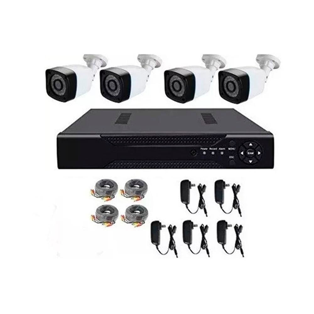 TEZON 8CH 5P HD-AHD 5-in-1 DVR/NVR Videoüberwachungssyste Hoe