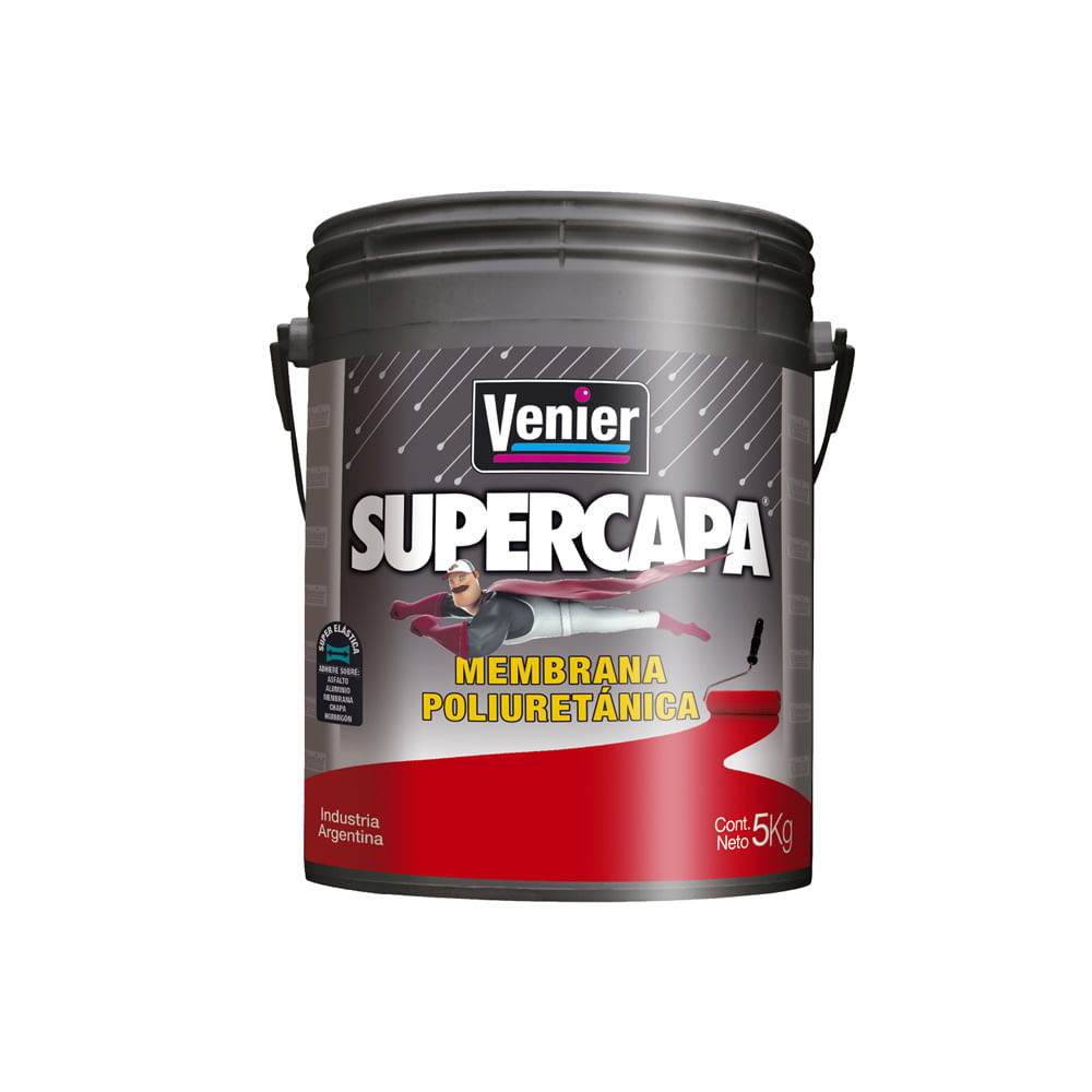 Membrana Poliuretanica Blanco Mate 5 Kg Supercapa