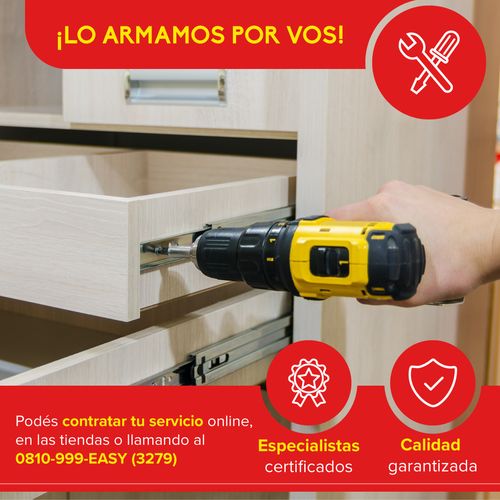 Cajonera 59,2x50x44,8 Cm Roble Bardolino 4 Cajones Dielfe