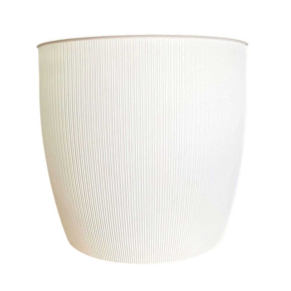 Maceta Plástico 16 Cm Blanco Paris TA Plastic