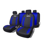 Fundas Cubre Asientos Autos Universal 9 Piezas Sparco