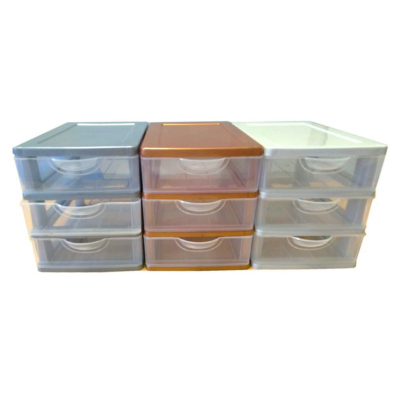 organizador plastico 3 cajones pdq Easy