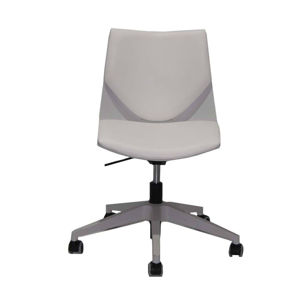 Silla de Pc Turin 63x47x75 Cm Blanca Novec