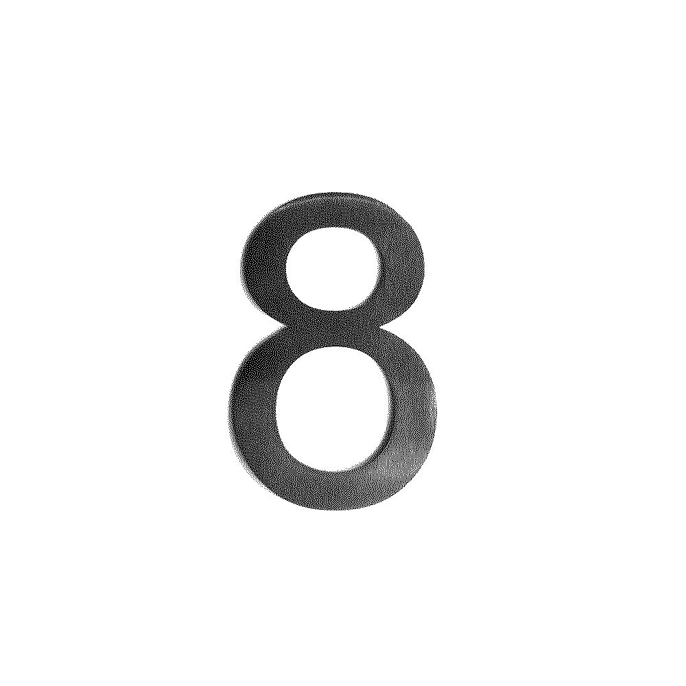 Número 8 Acero Inoxidable Gris 2 Mm Sc Metalúrgica