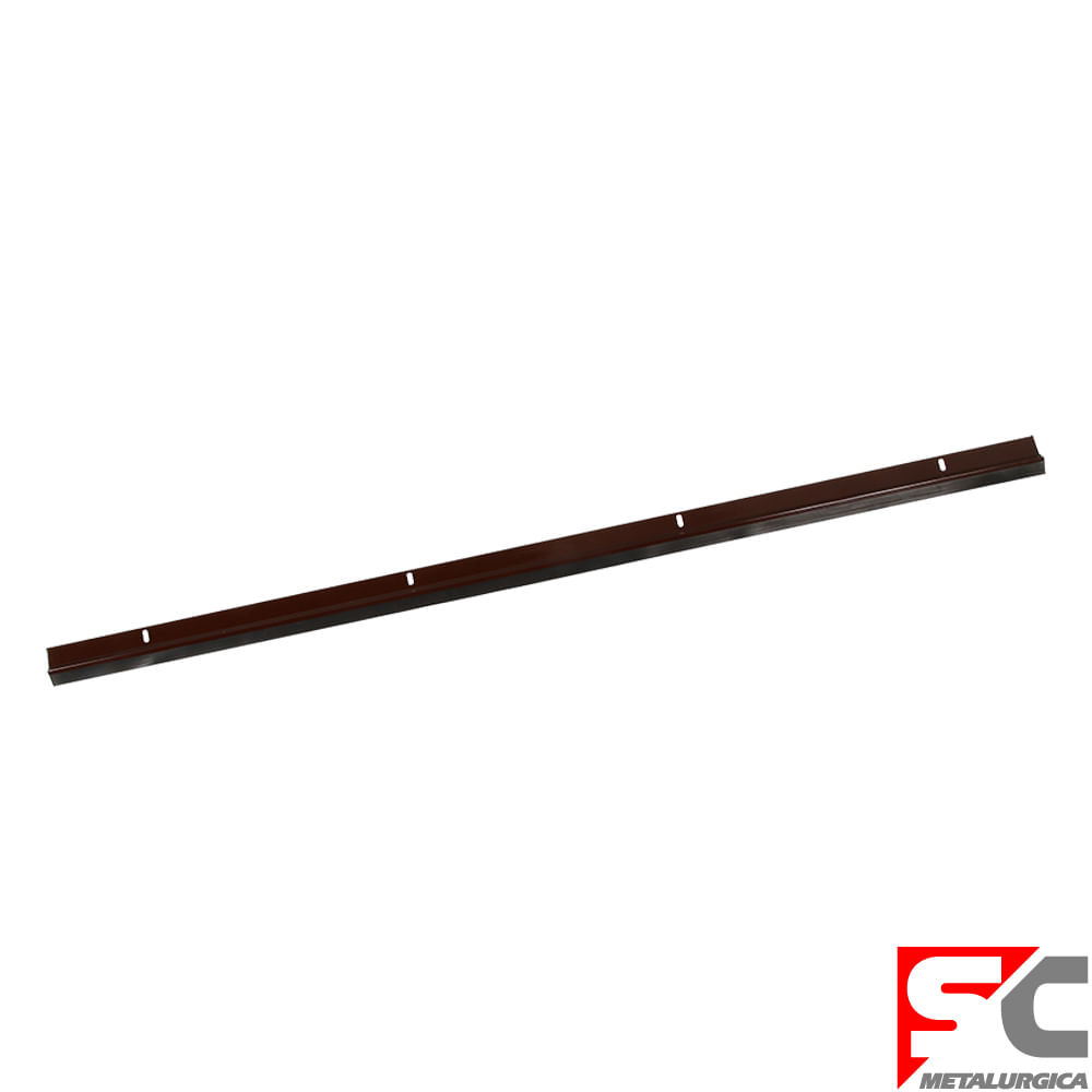 Zócalo de Aluminio 80 Cm Marrón Sc Metalurgica