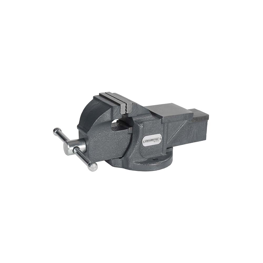 Morsa Da Banco 200mm - Ghisa, Apertura 200mm, Con Incudine, Per Lavori Pesanti