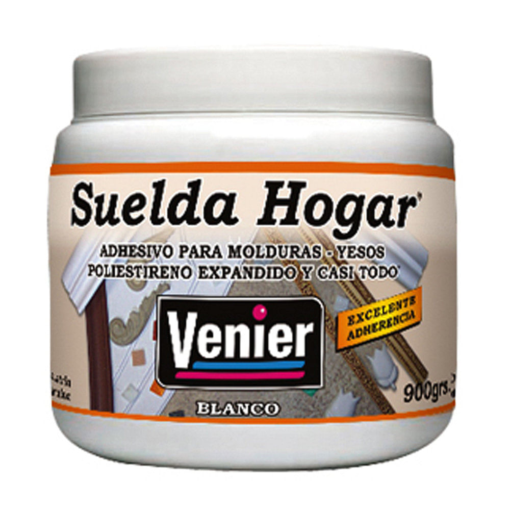 Adhesivo Para Molduras Blanco 900 Grs Venier