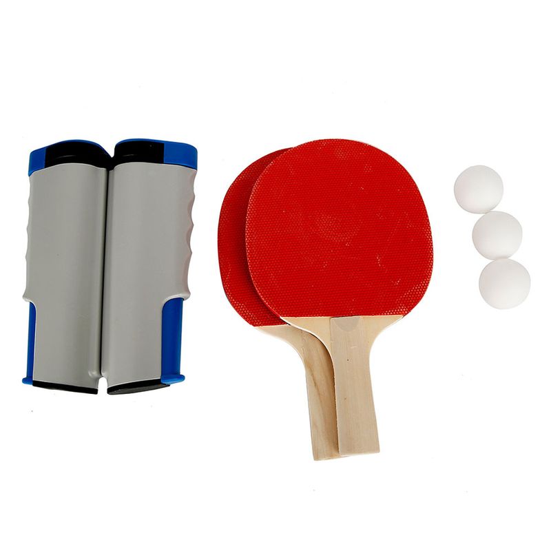 Alley Mesa de ping-pong set de tenis de mesa Pingpong-Classics, Medidas:  80 x 76 x 180 cm (ancho x alto x largo), Plegable, Con red