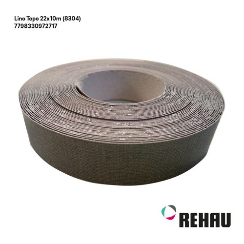 Tapacanto Melamina Gris 22x10 Mts Rehau
