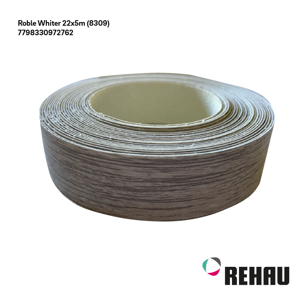 Tapacanto Marrón 22 Mm X 5 Mts Rehau