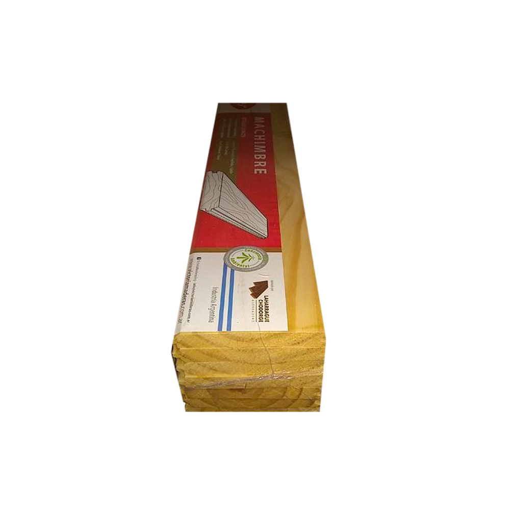 Machimbre Pino Cepillado 10Mmx11.8Cmx244Cm Líder