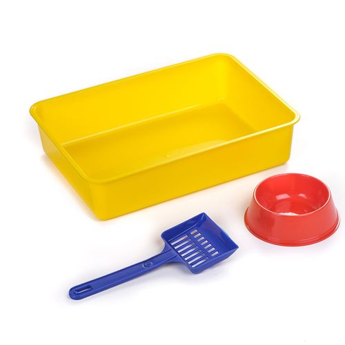 Kit Sanitario Gato 40x29x9,5 Cm Pets Plast