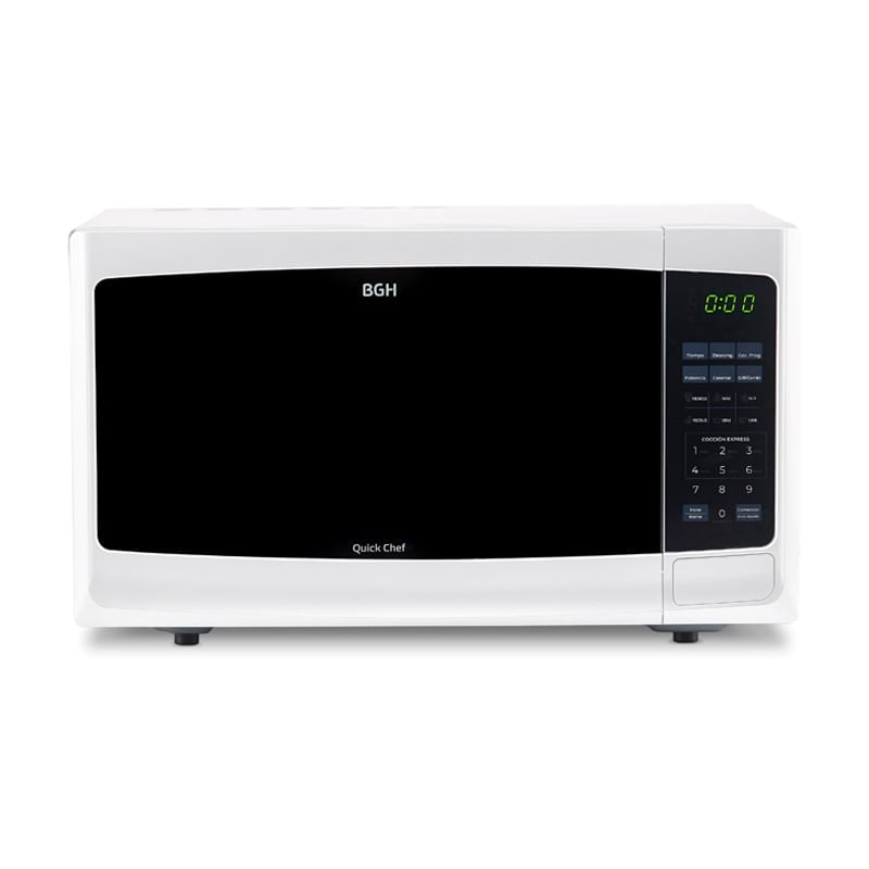 Microondas Grill Blanco 28 Lts Bgh - Easy