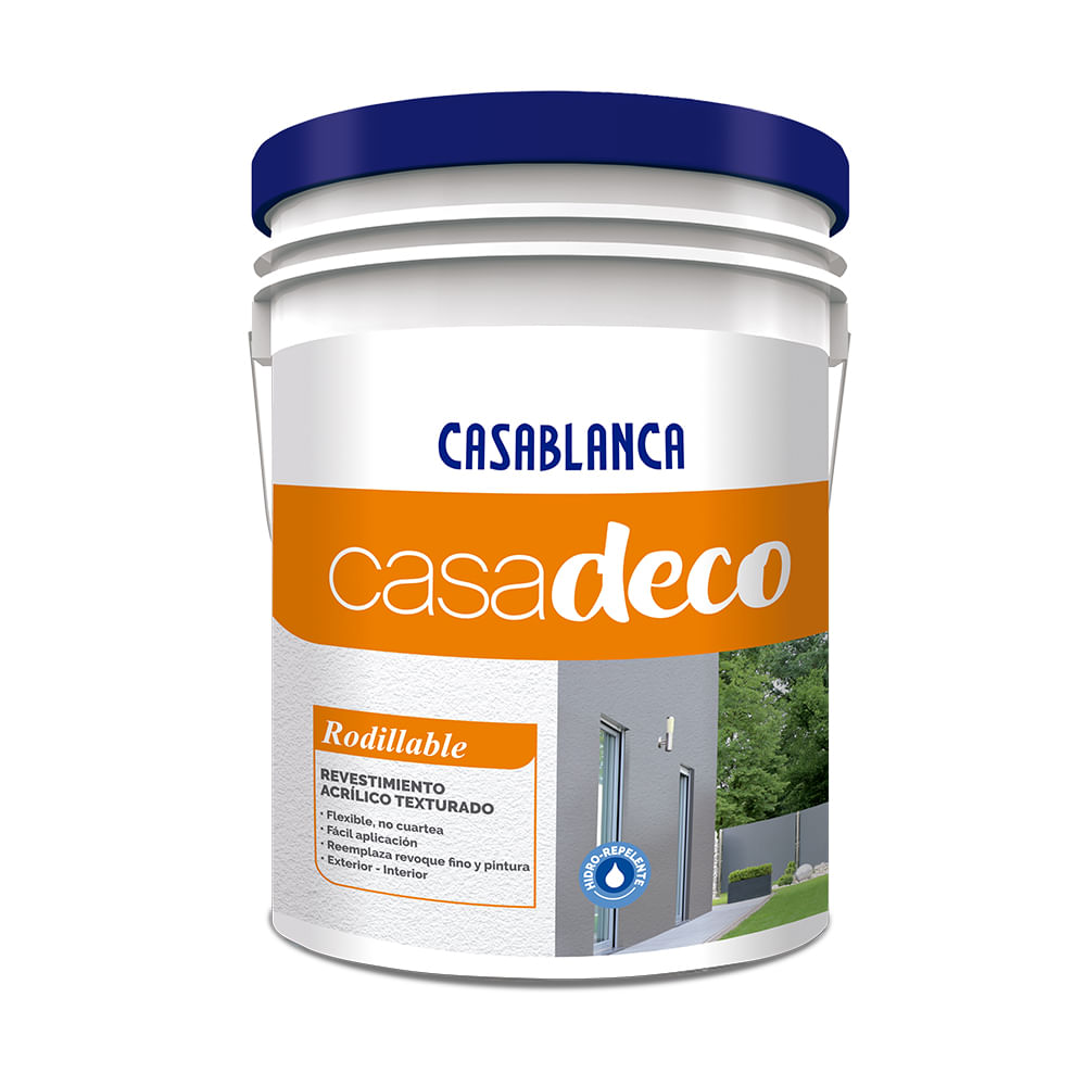 Revestimiento Texturado Beige Rodillable 25 Kg Casablanca