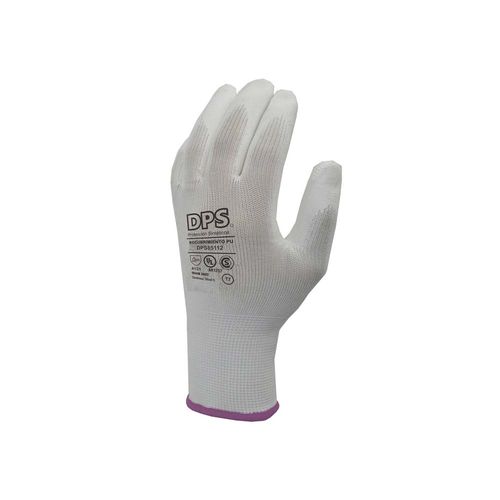 Guante de Protección Pu Sin Costura Talle 9 Blanco DPS