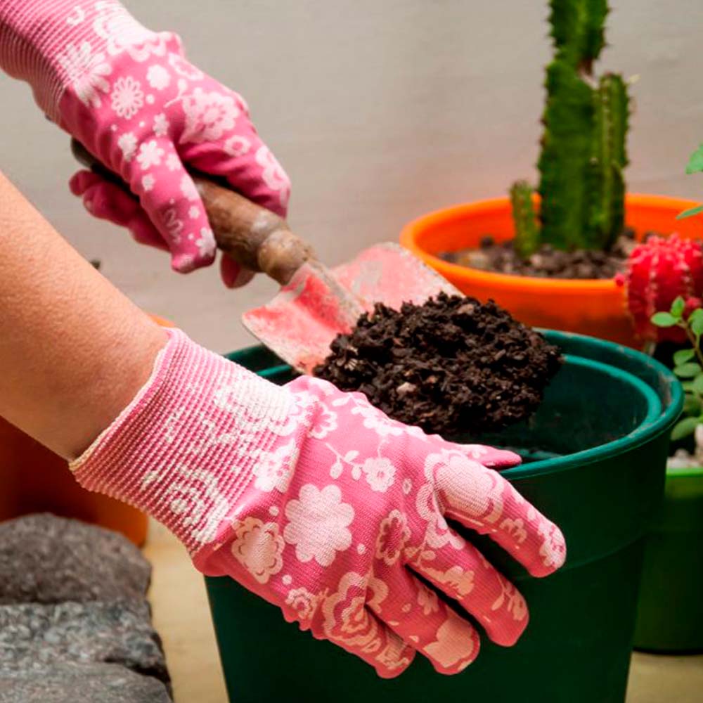 1 par de guantes de jardinería, guantes de protección de jardín de