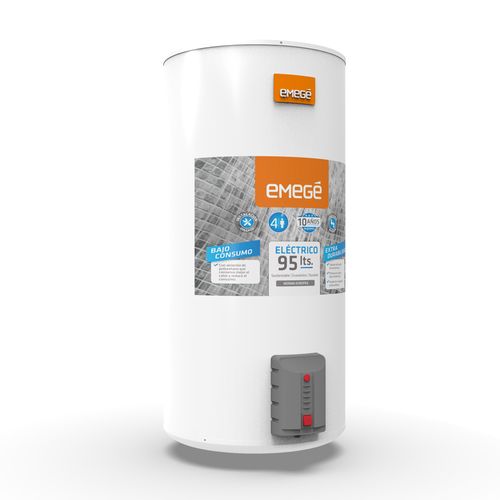 Termotanque Eléctrico 95 Lts 1500 W Blanco TTQE95EM Emege