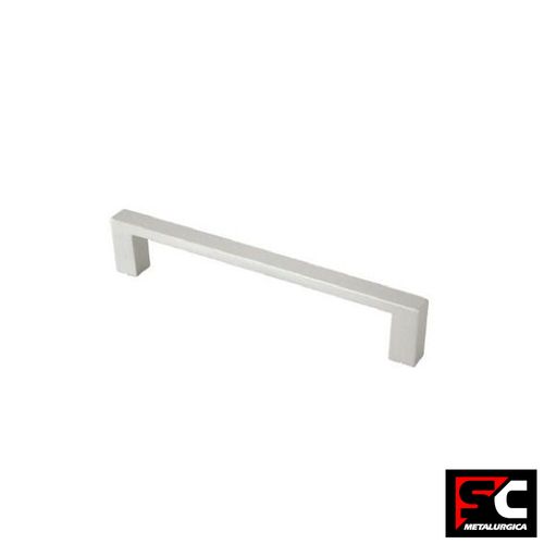 Tirador Aluminio 138x10x26 Mm Anodizado Mate Sc Metalurgica