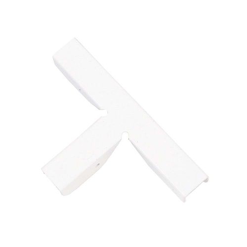 Conector Qubo T Plástico Blanco 13x7.5x1.3 Cm Sc Metalurgica