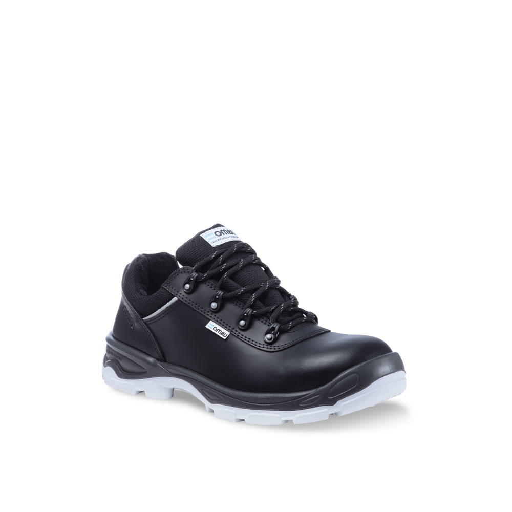 Zapato de Seguridad Talle 39 Negro Ombu