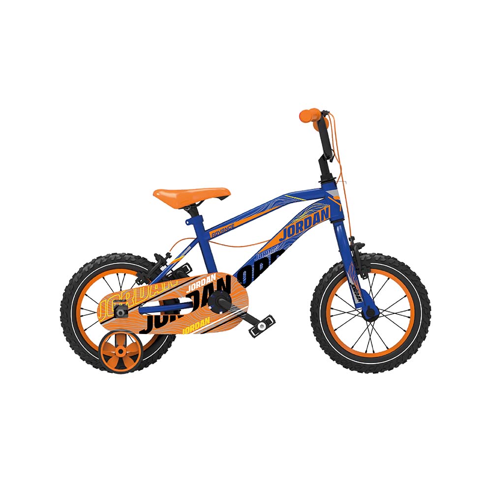 Bicicleta Acero R16 Azul/Naranja Varón Jordan