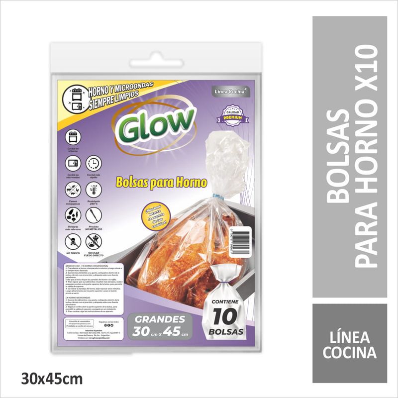 BOLSAS HORNO GRANDES 30X45CM 10U - Easy