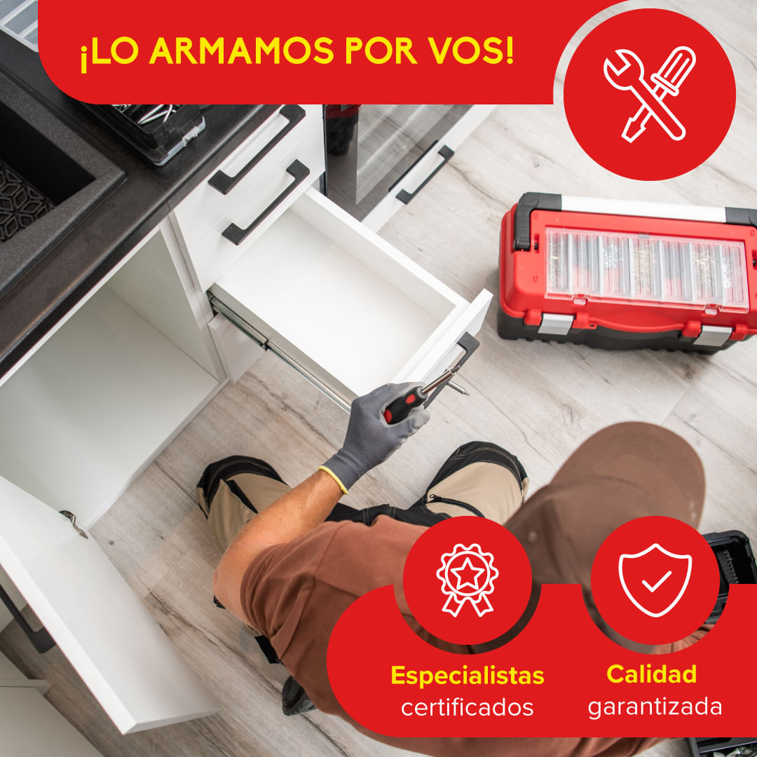 Armados Muebles Cocina Kit Bajomesada Hasta 1,40 - AMBA