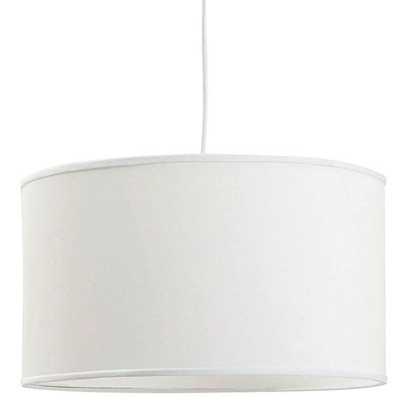 Colgante PVC Circular Blanco 35 X 35 Cm Monteluz