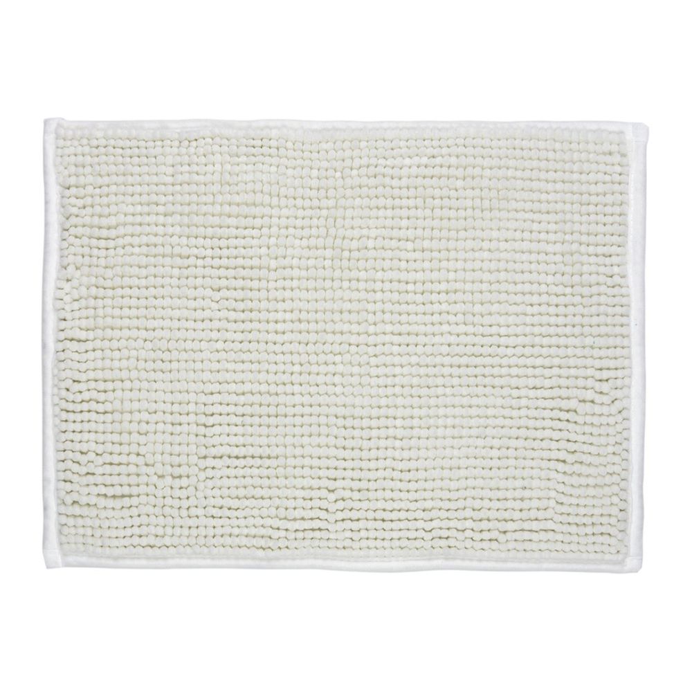 Alfombra Textil Blanco 45X33 Cm Liviana Amalfi