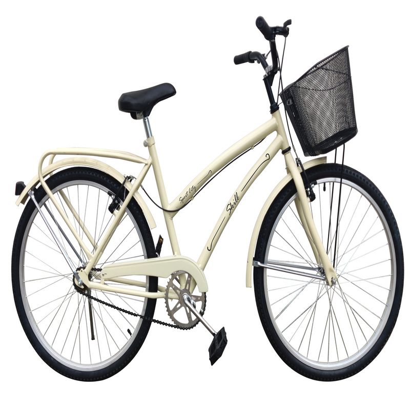 BICICLETA ROD.26 PASEO URBANA BEIGE Easy