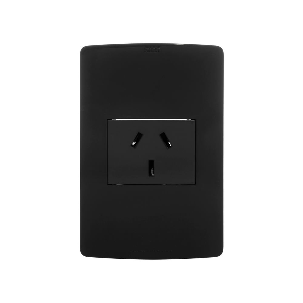 Línea Armada 1 Toma Negro 10 A Silight Sica
